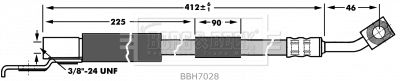 BORG & BECK Тормозной шланг BBH7028